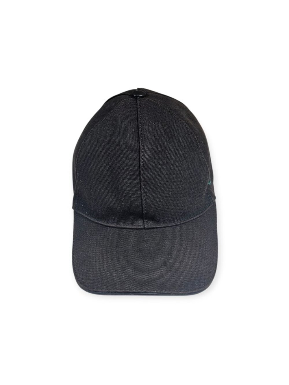 Gucci Mens Black GG Embroidered Baseball Hat Web Detail Size L 59cm Fitted